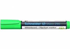 Маркер для дошок та фліпчартів SCHNEIDER MAXX 290, світло зелений S129111