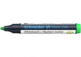 Маркер для дошок та фліпчартів SCHNEIDER MAXX 290, світло зелений S129111