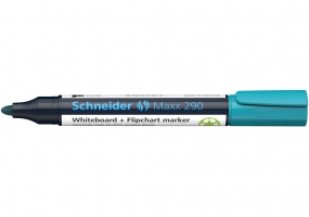 Маркер для досок и флипчартов SCHNEIDER MAXX 290, бирюзовый S129114