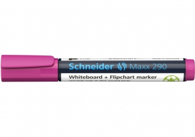 Маркер для досок и флипчартов SCHNEIDER MAXX 290, розовый S129120