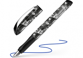 Ручка перьевая с чернильным патроном SCHNEIDER INX SPORTIVE, корпус черный S167626