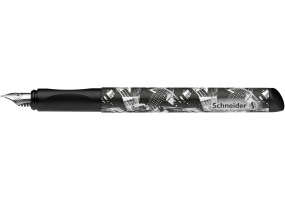 Ручка перьевая с чернильным патроном SCHNEIDER INX SPORTIVE, корпус черный S167626