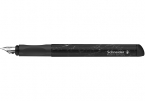Ручка перьевая с чернильным патроном SCHNEIDER GLAM VIP, корпус мраморно черный S167740