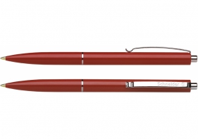 Ручка шариковая автомат. SCHNEIDER К15 0,7 мм. корпус красный, пишет синим S93082