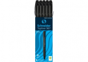Лайнер SCHNEIDER TOPLINER 967 04 мм, чорний S9671