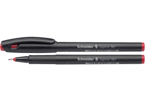 Лайнер SCHNEIDER TOPLINER 967 04 мм, красный S9672