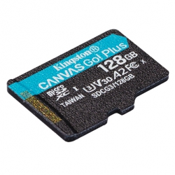 Карта пам'яті Kingston microSD  128GB C10 UHS-I U3 A2 R170/W90MB/s SDCG3/128GBSP