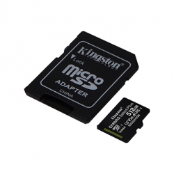 Карта пам'яті Kingston microSD  512GB C10 UHS-I U3 A1 R100/W85MB/s + SD SDCS2/512GB