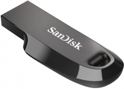 Накопичувач SanDisk  256GB USB 3.2 Type-A Ultra Curve Black SDCZ550-256G-G46