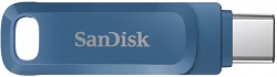 Накопитель SanDisk  128GB USB 3.1 Type-A + Type-C Ultra Dual Drive Go Navy Blue SDDDC3-128G-G46NB