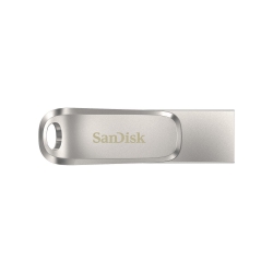 Накопитель SanDisk  256GB USB 3.1 Type-A + Type-C Dual Drive Luxe SDDDC4-256G-G46