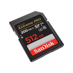 Карта памяти SanDisk SD  512GB C10 UHS-I U3 R200/W140MB/s Extreme Pro V30 SDSDXXD-512G-GN4IN