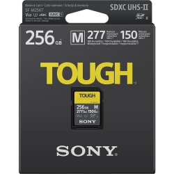 Карта памяти Sony 256GB SDXC C10 UHS-II U3 V60 R277/W150MB/s Tough SFM256T.SYM