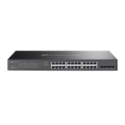 Коммутатор TP-LINK SG2428LP 24xGE(16xPoE), 4xSFP, 150Вт, управляемый