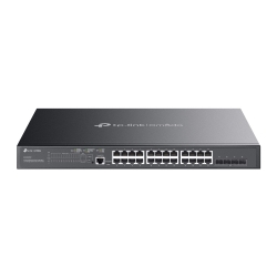 Коммутатор TP-LINK SG3428XMP 24xGE (24xPoE), 4xSFP+, 384Вт, Керований L2