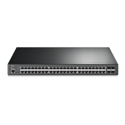 Коммутатор TP-LINK SG3452P 48xGE (48xPoE), 4xSFP, 384Вт, Керований L2