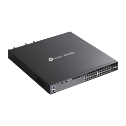 Коммутатор TP-LINK SG6428XHP 24xGE (24xPoE), 4xSFP+, 720Вт, Управляемый L3