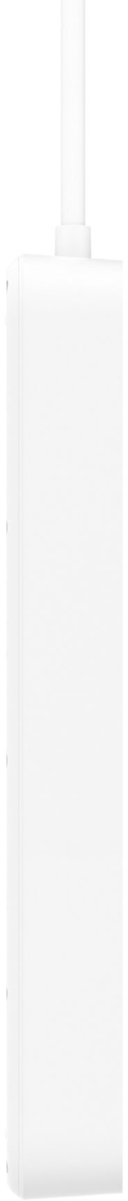 Подовжувач-фільтр мережевий Belkin 4хТип F, 3x1.5мм кв, 16А, USB-A/USB-C 18Вт, з захистом від перенапруги, 2м, білий SRB001VF2M