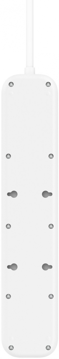 Подовжувач-фільтр мережевий Belkin 4хТип F, 3x1.5мм кв, 16А, USB-A/USB-C 18Вт, з захистом від перенапруги, 2м, білий SRB001VF2M