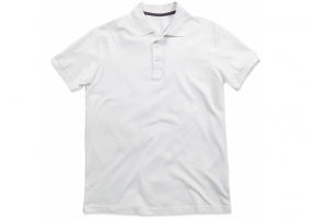 POLO мужской ST 9060, размер M, цвет: белый Stedman ST9060-WHI-M