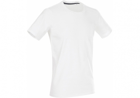 Футболка чоловіча ST 9600, розмір XXL, колір: білий Stedman ST9600-WHI-XXL