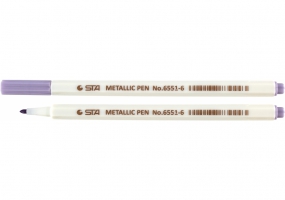 Маркер художній Paint STA 6551 1 мм, металік фіолетовий STA6551-M06