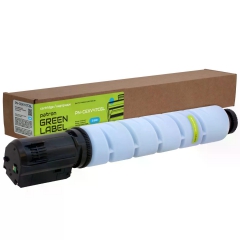 Тонер-картридж совместимый Canon C-EXV47 Green Label, голубой Patron (PN-CEXV47CGL) T-CAN-C-EXV47-C-PNGL