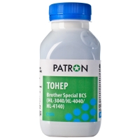 Тонер Brother специальный bcs hl 3040/hl 4040/hl 4140 Cyan флакон 100 г pn-bcs-c-100 Patron T-PN-BCS-C-100