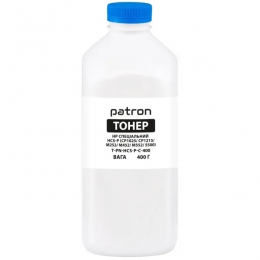 Тонер HP спеціальний hcs-p (cp1025/cp1215/m252/m452/m552/5500) Cyan у флаконі 400 г (pn-hcs-p-c-400) Patron T-PN-HCS-P-C-400
