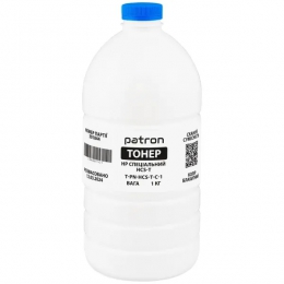 Тонер HP спеціальний HCS-T флакон, 1 кг, блакитний Patron (PN-HCS-T-C-1) T-PN-HCS-T-C-1