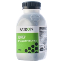 Тонер HP lj p1005/p1102/lbp3010/lbp6000/cb435a/ce285a/712/725 флакон 60 г pn-hljp1102-060 Patron T-PN-HLJP1102-060