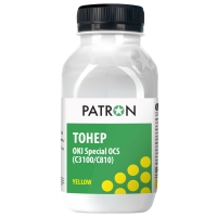 Тонер OKI спеціальний ocs c3100/c3200/c810 Yellow у флаконі 50 г pn-ocs-y-050 Patron T-PN-OCS-Y-050