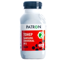 Тонер Samsung універсальний №2 (ml-1210/ml-1610/ml-1710) у флаконі 80 г (pn-su2-080) Patron T-PN-SU2-080