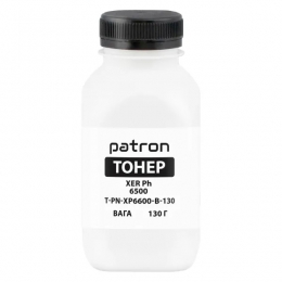 Тонер Xerox phaser 6600 (106r02236) Black у флаконі 130 г (pn-xp6600-b-130) Patron T-PN-XP6600-B-130