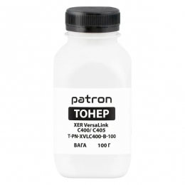 Тонер Xerox versalink c400/c405 (106r03520) Black у флаконі 100 г (pn-xvlc400-b-100) Patron T-PN-XVLC400-B-100