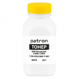 Тонер Xerox versalink c400/c405 (106r03521) Yellow флакон 65 г (pn-xvlc400-y-065) Patron T-PN-XVLC400-Y-065
