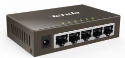 Комутатор TENDA TEG1005D 5xGE, Desktop метал, Некерований