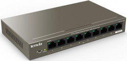 Комутатор TENDA TEG1109P-8-102W 8xGE PoE, 1xGE Uplink