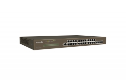 Коммутатор TENDA TEG5328F 24xGE, 4xSFP L3