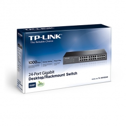 Комутатор TP-LINK TL-SG1024D 24xGE некерований 13" 1U