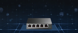 Коммутатор TP-LINK TL-SG105MPE 5xGE (4xPoE), 120Вт, WebSmart