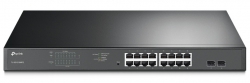 Коммутатор TP-LINK TL-SG1218MPE 16xGE/PoE+ 192W 2xcomboGE/SFP EasySmart 19" 1U