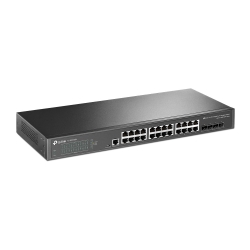 Коммутатор TP-LINK TL-SG3428X-UPS 24xGE, 4xSFP+, Керований L2