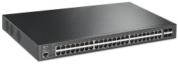 Коммутатор TP-LINK TL-SG3452XP 48xGE/PoE+500W 4x10GE SFP+ L2 JetStream 19" 1U