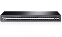 Коммутатор TP-LINK TL-SG3452 48xGE 4xGE/SFP L2 JetStream 19" 1U