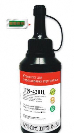 Комплект для заправки TN-420HP картриджа Pantum TL-420HP, TL-420XP M7100, P3010/3300 (1*3000стор, 1тонер, 1чіп)