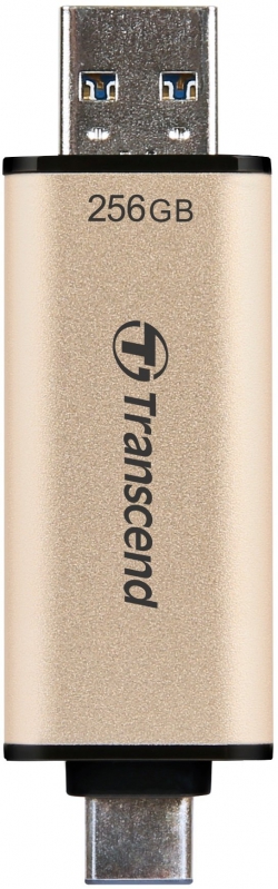 Накопичувач Transcend 256GB USB 3.2 Type-A + Type-C JetFlash 930 R420/W400MB/s Чорний TS256GJF930C
