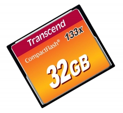 Карта пам'яті Transcend CF  32GB 133X TS32GCF133