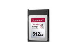 Карта памяти Transcend CFexpress 512GB Type B R1700/W1100MB/s TS512GCFE820
