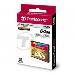 Карта памяти Transcend CF  64GB 1000X TS64GCF1000